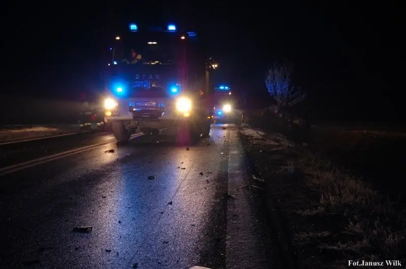 Wypadek koło Wilczego Lasu. 52-latek z Bolesławca zginął na miejscu