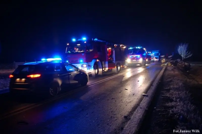 Wypadek koło Wilczego Lasu. 52-latek z Bolesławca zginął na miejscu