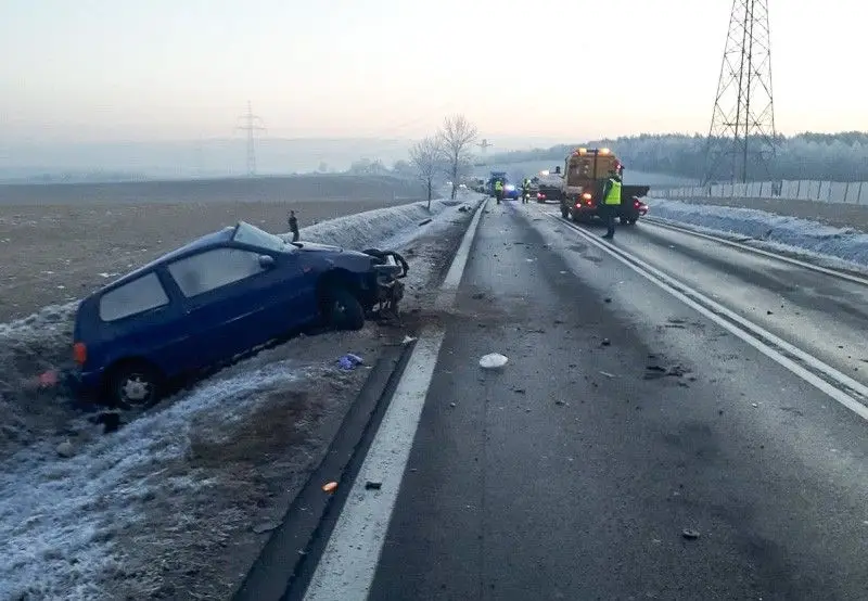 Wypadek k. Wilczego Lasu