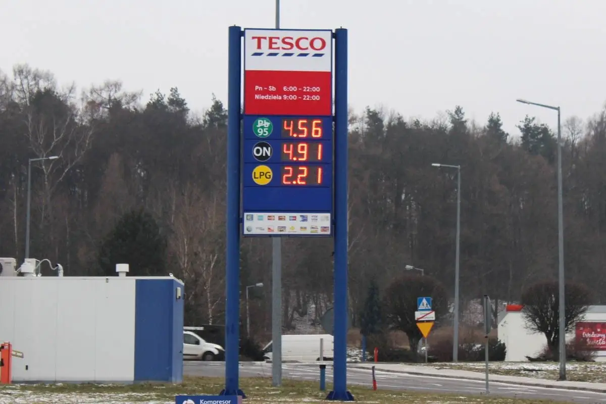 Ceny na stacjach paliw w Bolesławcu 25.01.2019 r.