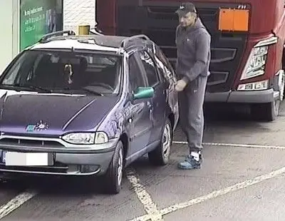 Poznajesz go? Miał ukraść paliwo na stacji