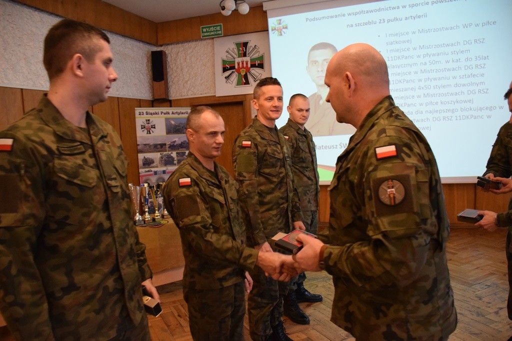 Najlepsi sportowcy wśród artylerzystów