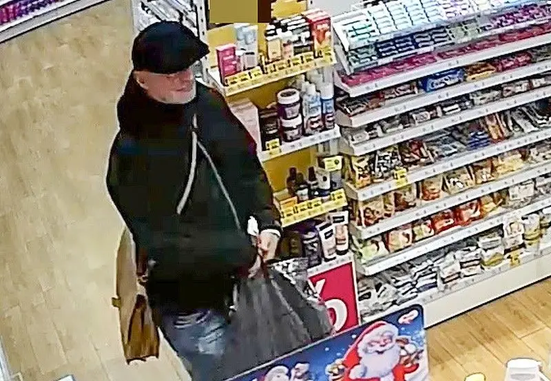 Podejrzany o kradzież w drogerii