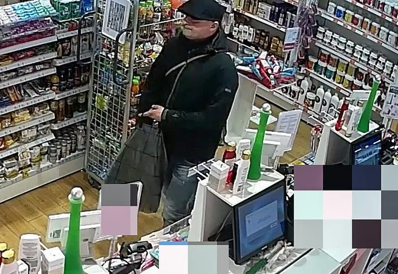 Podejrzany o kradzież w drogerii