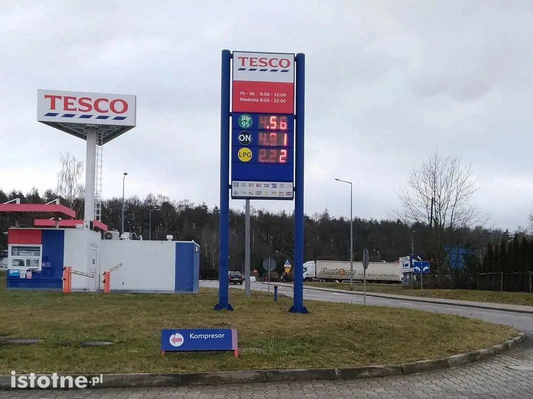 Ceny na stacjach paliw w Bolesławcu. 15 lutego 2019 roku