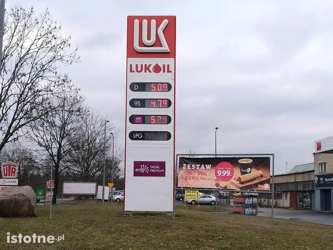 Ceny na stacjach paliw w Bolesławcu. 15 lutego 2019 roku