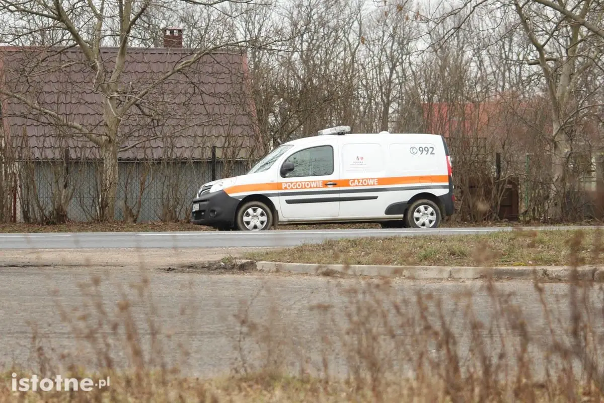 Rozszczelnienie gazociągu na Kościuszki