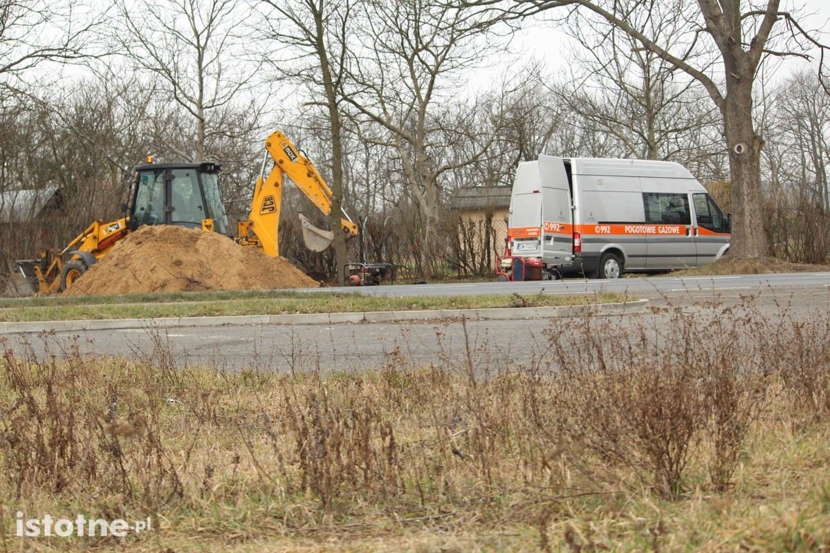 Rozszczelnienie gazociągu na Kościuszki