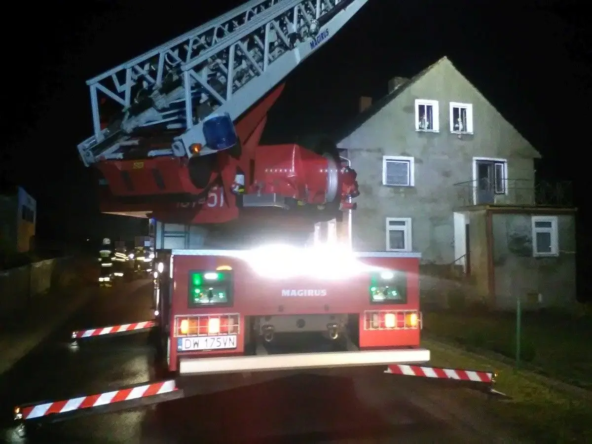 Pożar w Żeliszowie