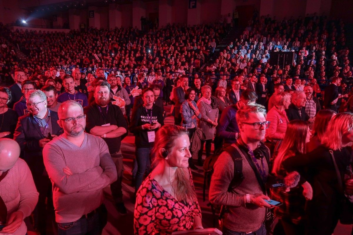 Konwencja Roberta Biedronia w Warszawie