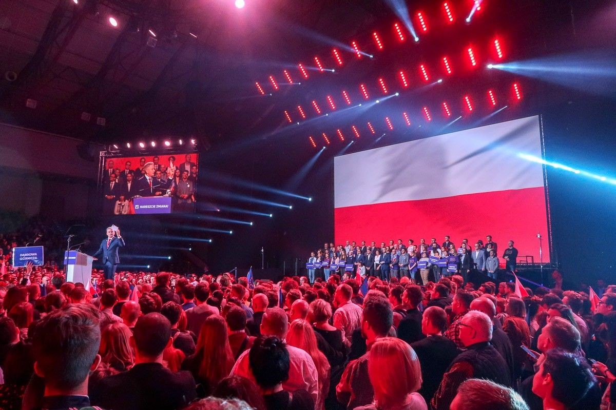 Konwencja Roberta Biedronia w Warszawie