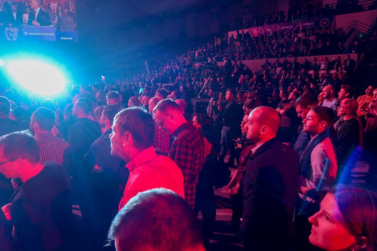 Konwencja Roberta Biedronia w Warszawie