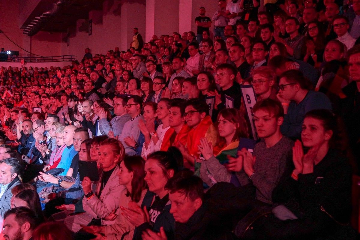 Konwencja Roberta Biedronia w Warszawie