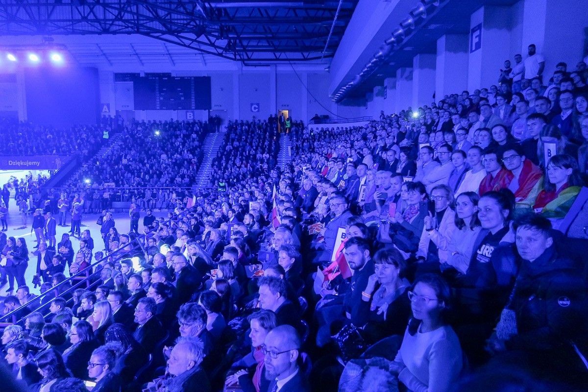 Konwencja Roberta Biedronia w Warszawie