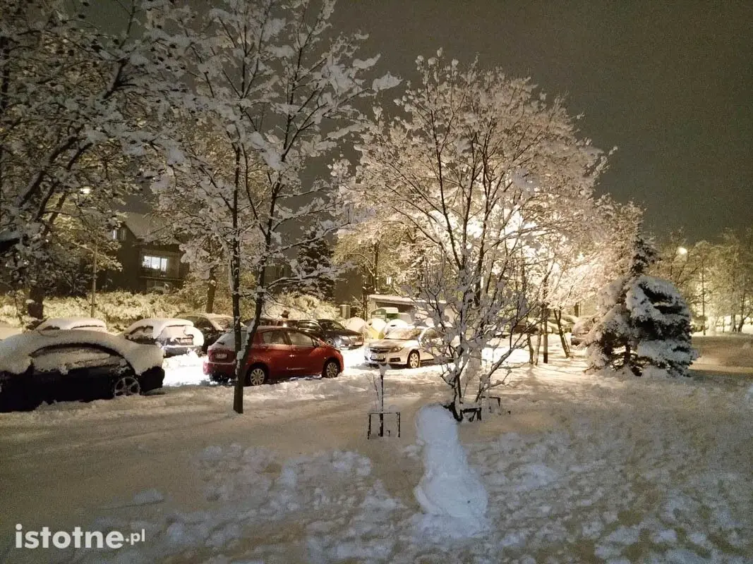 Zima w Bolesławcu