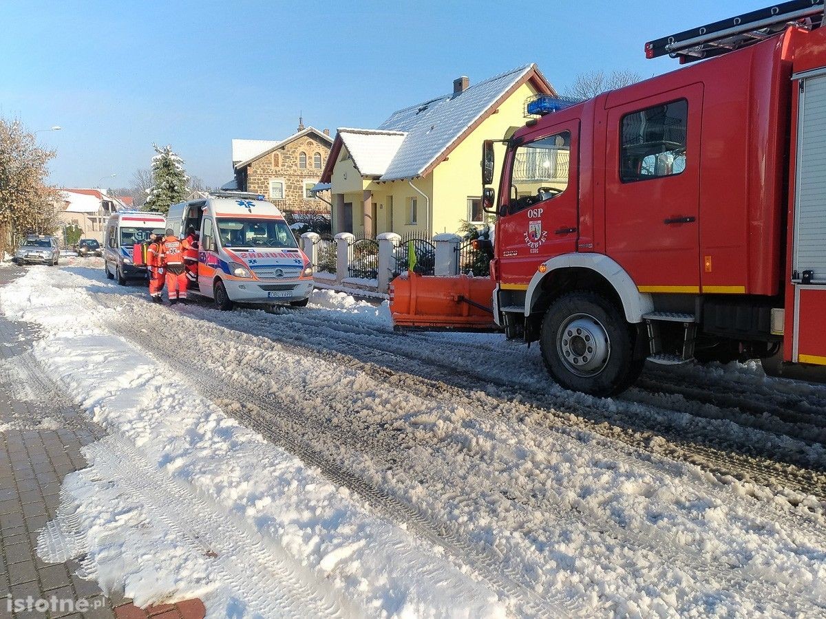 Wybuch butli z gazem na Zabobrzu. Jedna osoba trafiła do szpitala