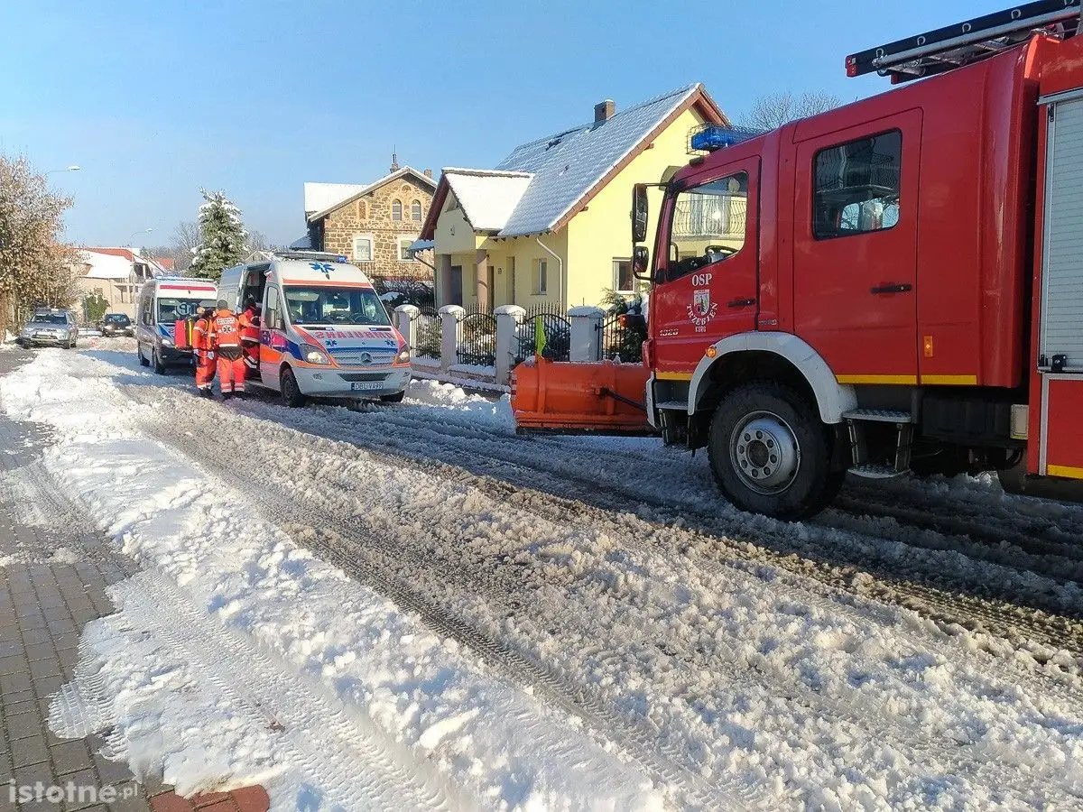 Wybuch butli z gazem na Zabobrzu. Jedna osoba trafiła do szpitala