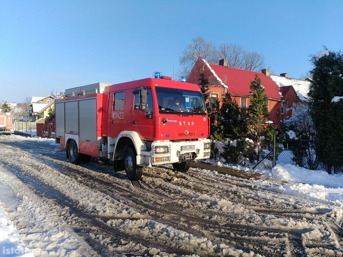 Wybuch butli z gazem na Zabobrzu. Jedna osoba trafiła do szpitala