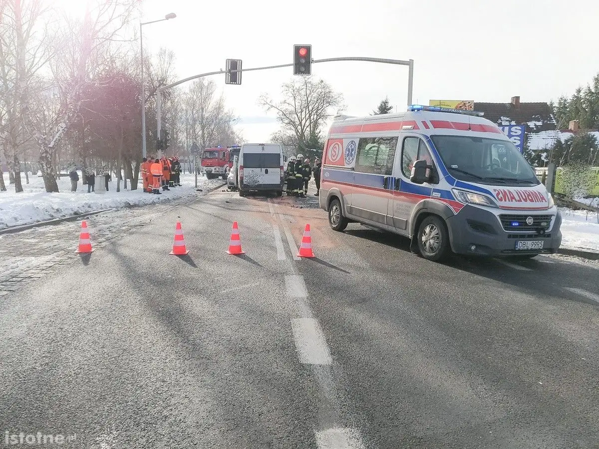 Wypadek w Trzebieniu
