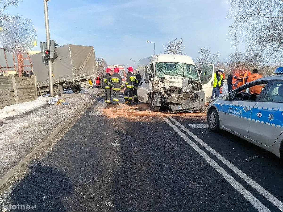 Wypadek w Trzebieniu
