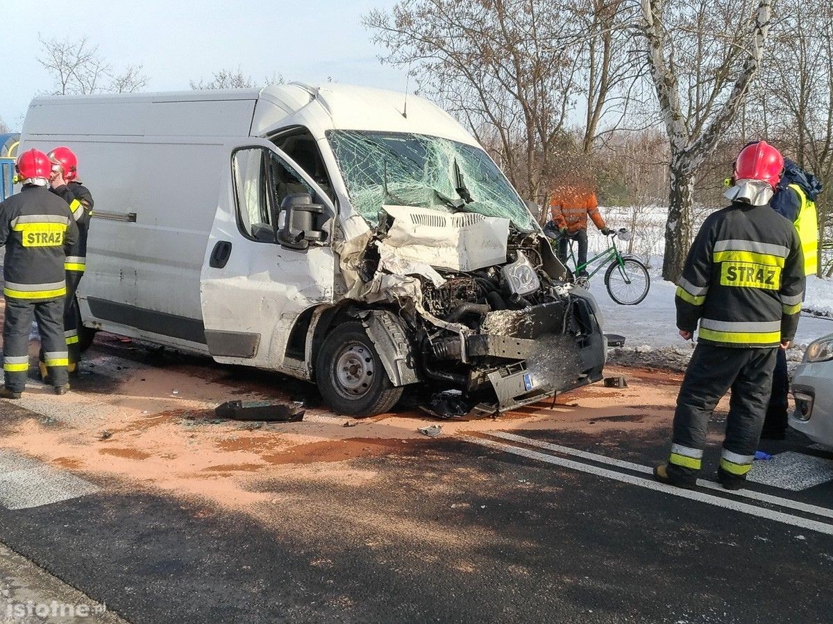 Wypadek w Trzebieniu