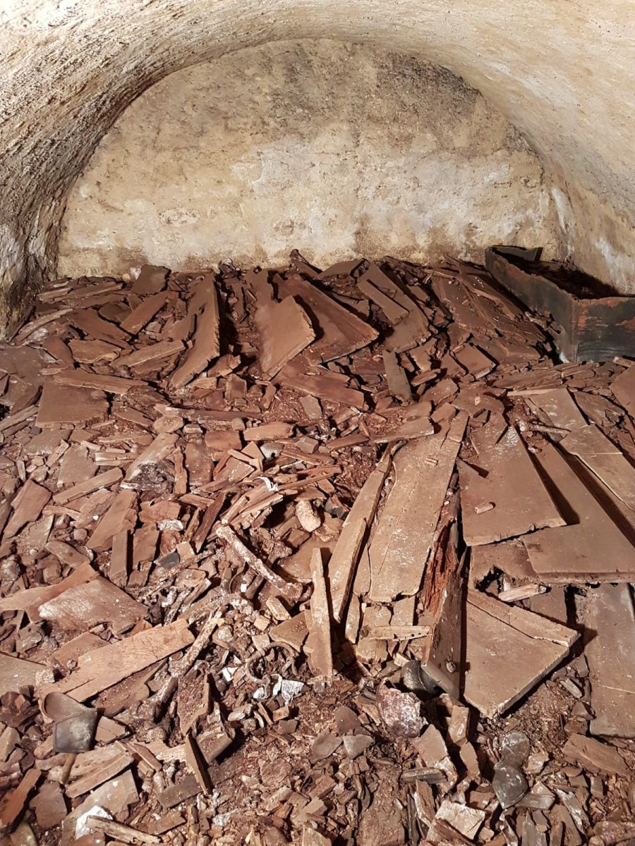 Cmentarz w… podziemiach Bazyliki Maryjnej