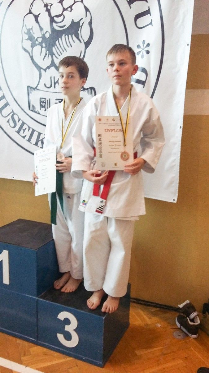 Grad medali bolesławieckich karateków w Ścinawie