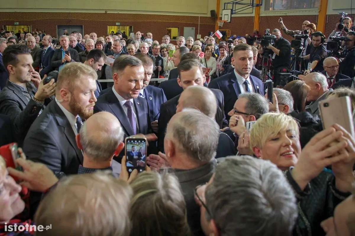 Wizyta prezydenta Andrzeja Dudy w Bolesławcu