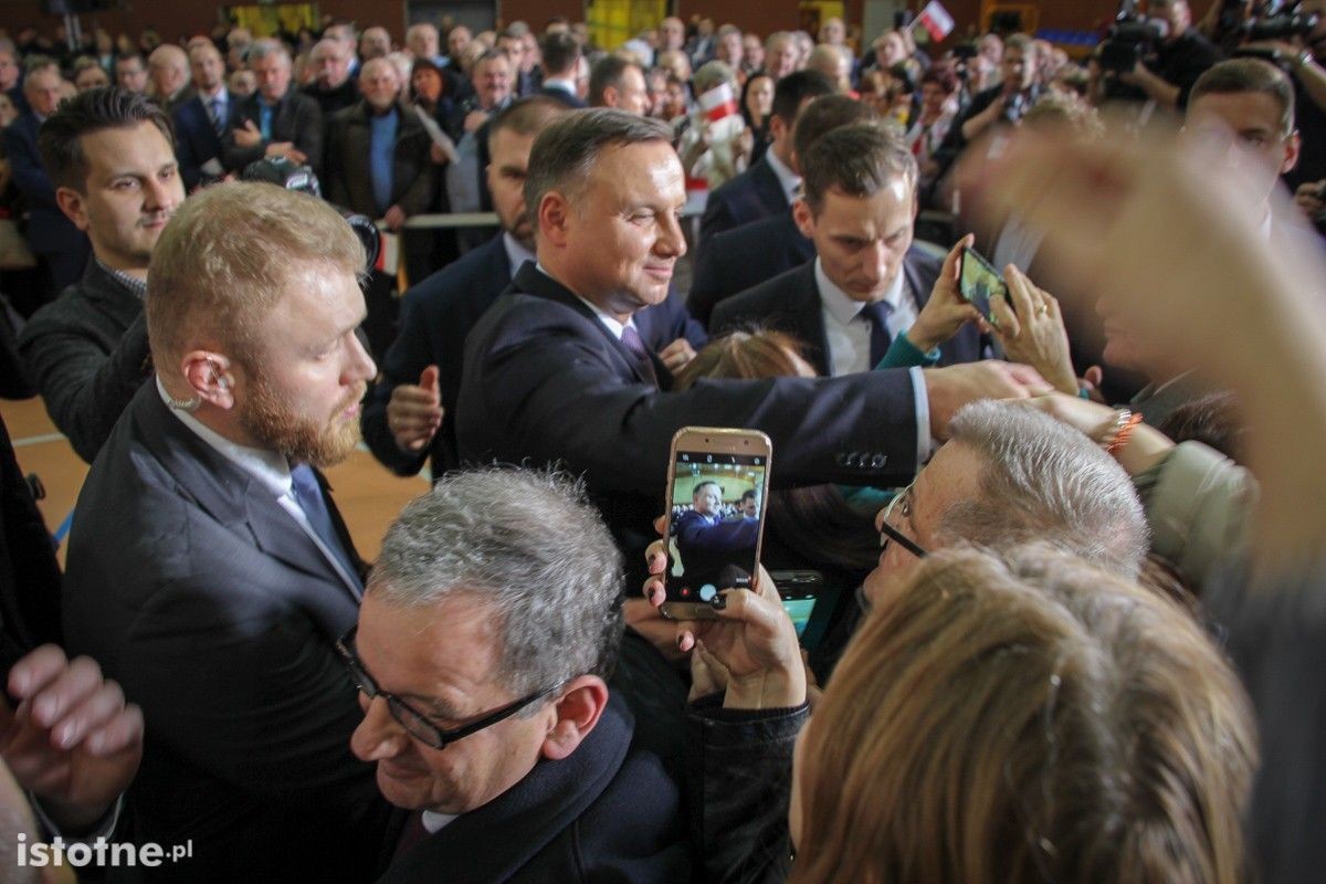 Wizyta prezydenta Andrzeja Dudy w Bolesławcu