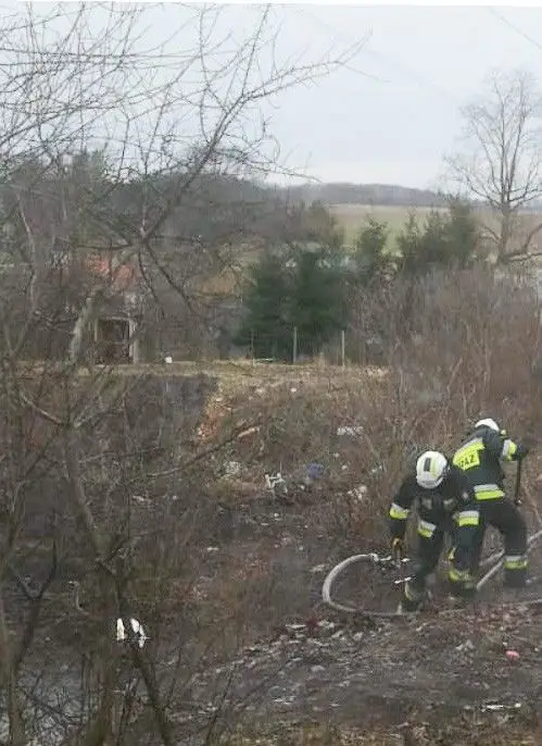 Pożar w Raciborowicach Górnych