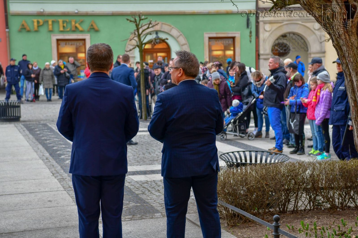 Andrzej Duda spotkał się w ratuszu z lokalnymi politykami