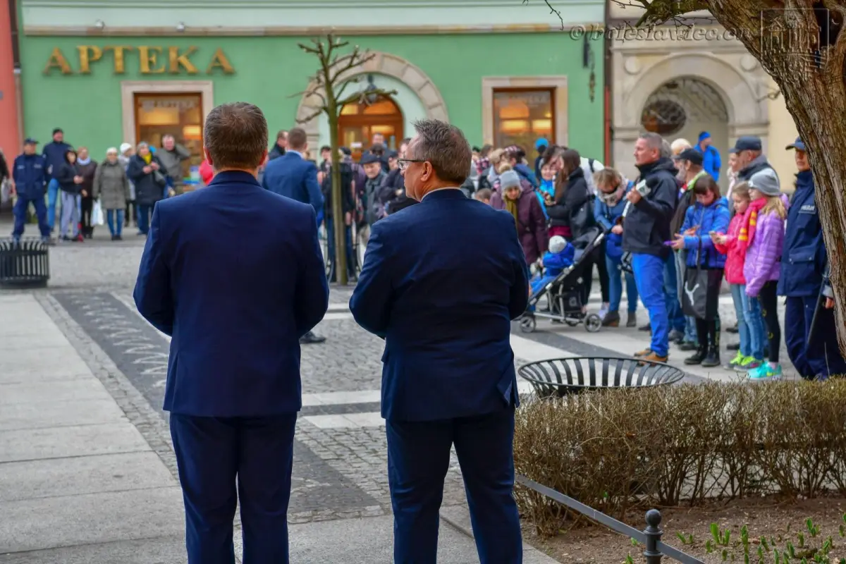 Andrzej Duda spotkał się w ratuszu z lokalnymi politykami