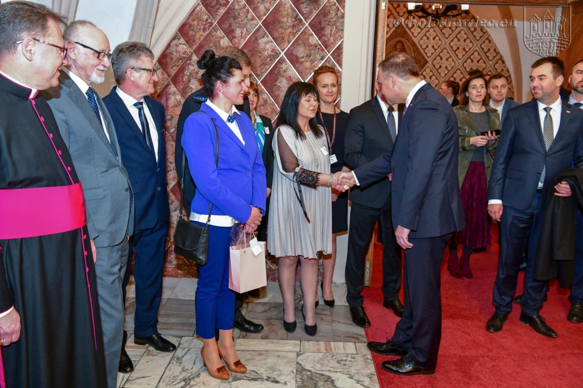 Andrzej Duda spotkał się w ratuszu z lokalnymi politykami