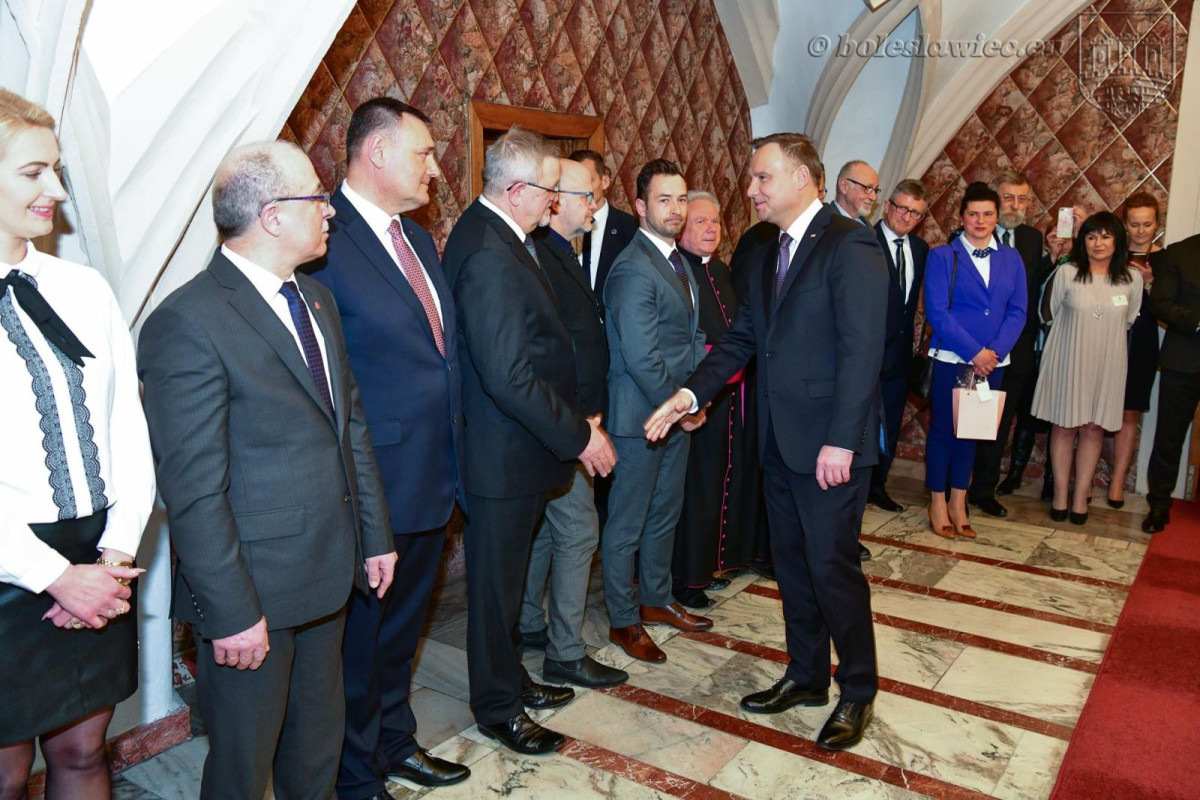 Andrzej Duda spotkał się w ratuszu z lokalnymi politykami