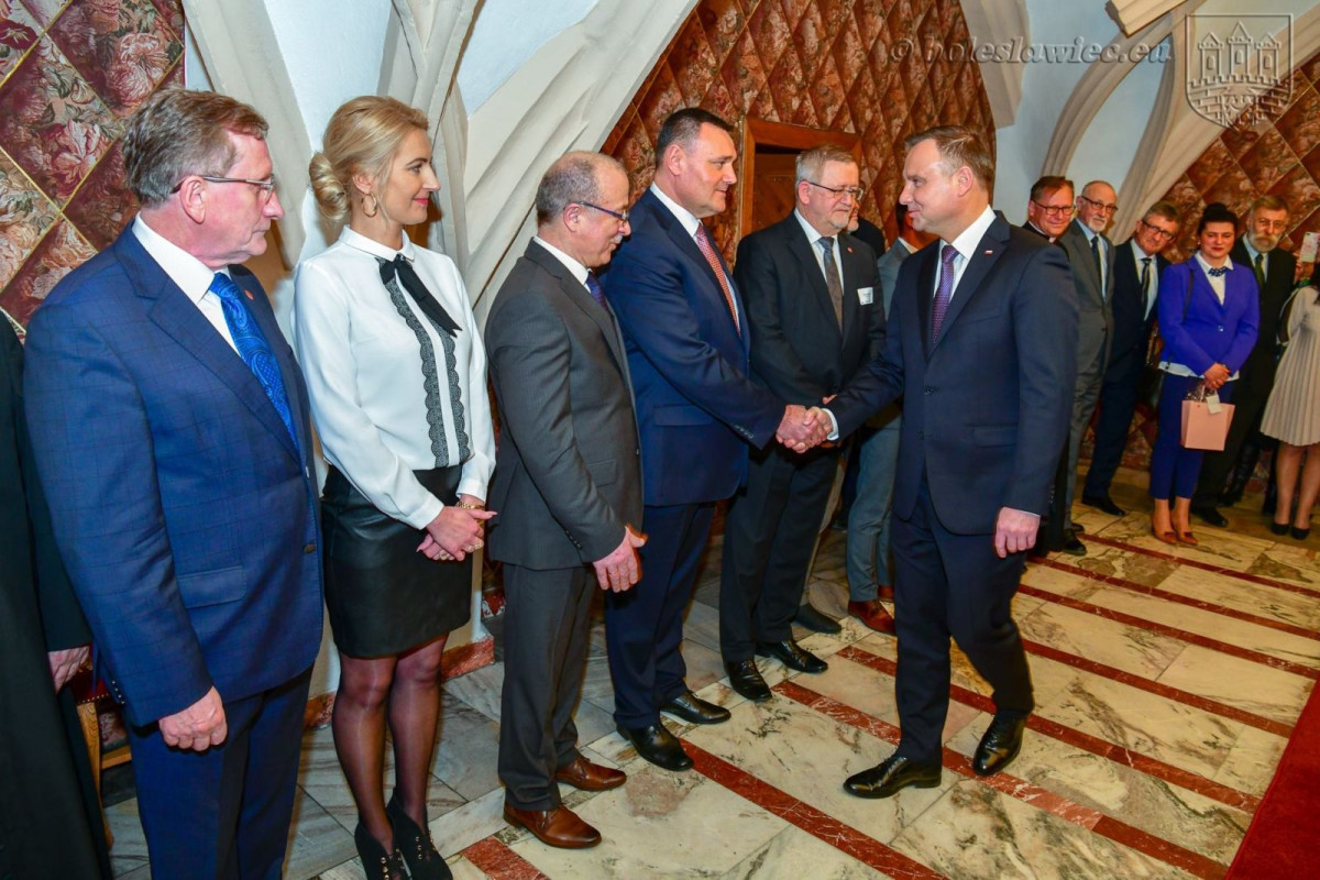 Andrzej Duda spotkał się w ratuszu z lokalnymi politykami