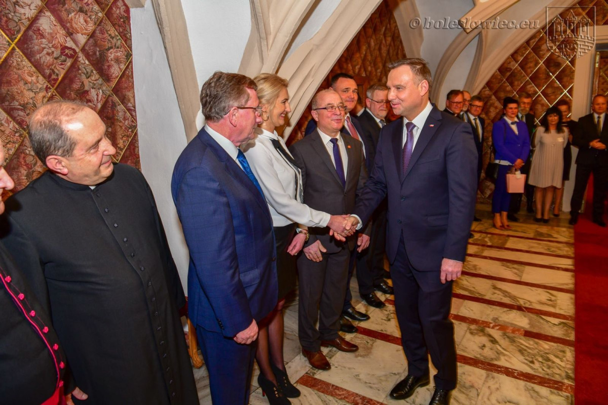 Andrzej Duda spotkał się w ratuszu z lokalnymi politykami