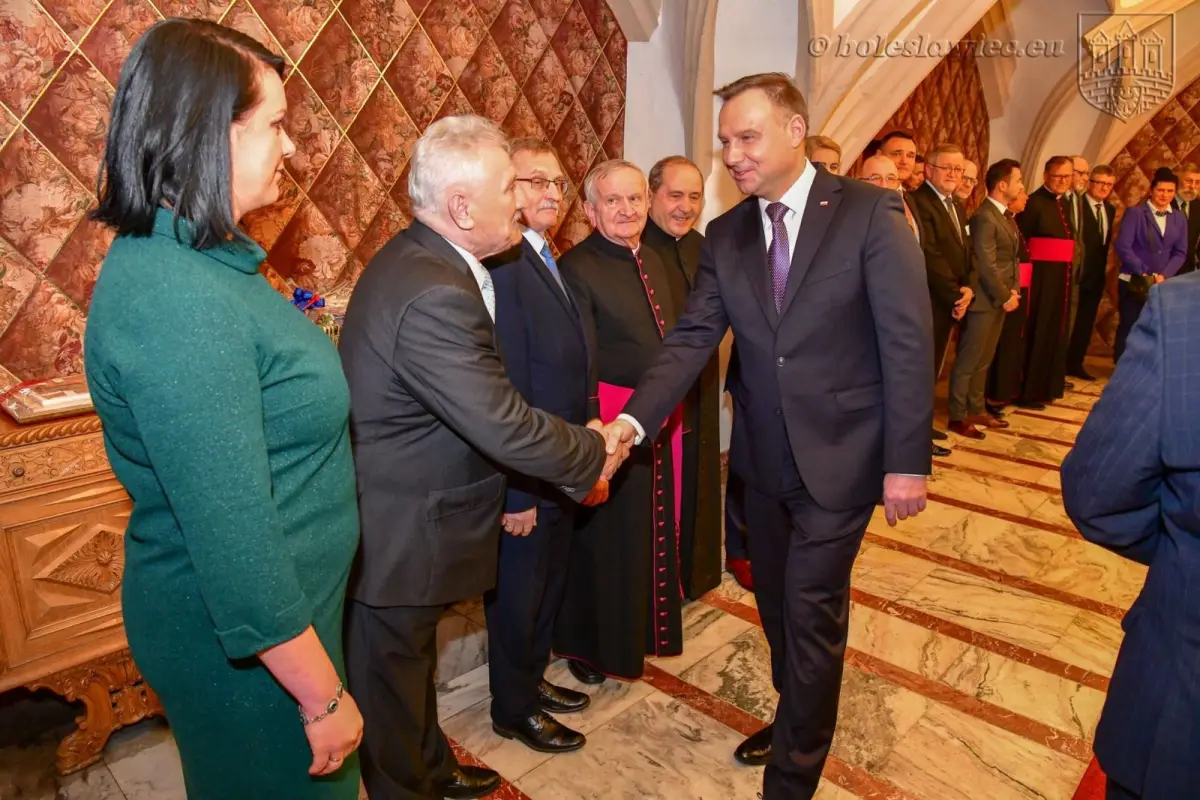 Andrzej Duda spotkał się w ratuszu z lokalnymi politykami