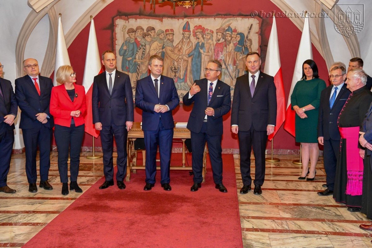 Andrzej Duda spotkał się w ratuszu z lokalnymi politykami