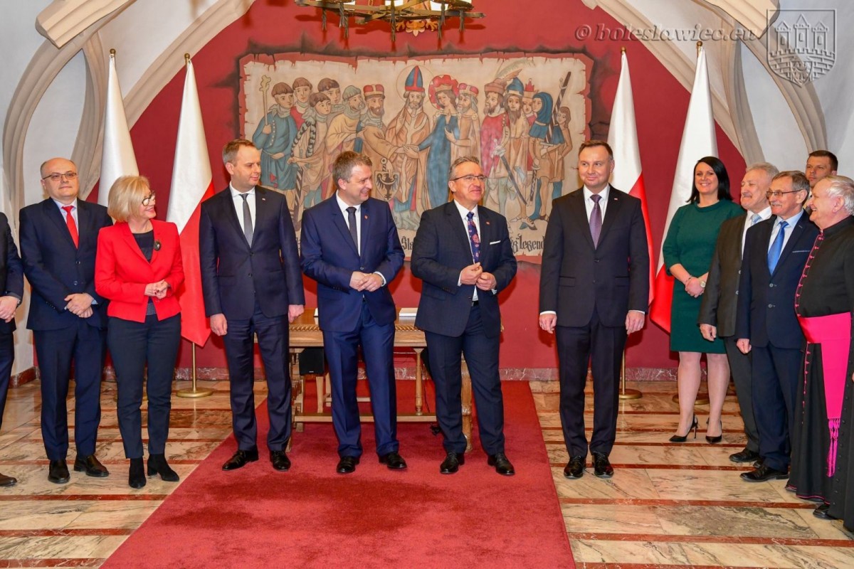 Andrzej Duda spotkał się w ratuszu z lokalnymi politykami