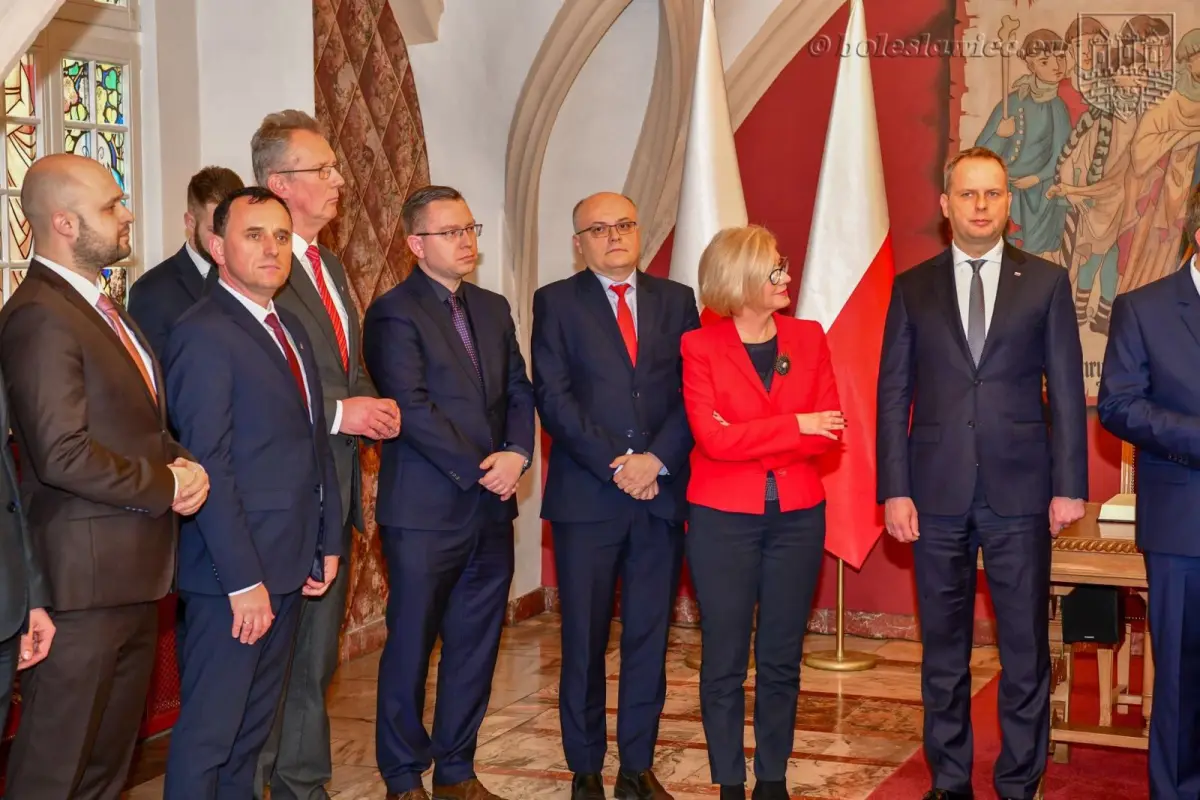 Andrzej Duda spotkał się w ratuszu z lokalnymi politykami