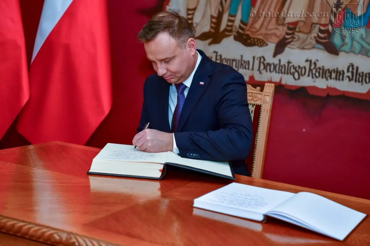 Andrzej Duda spotkał się w ratuszu z lokalnymi politykami