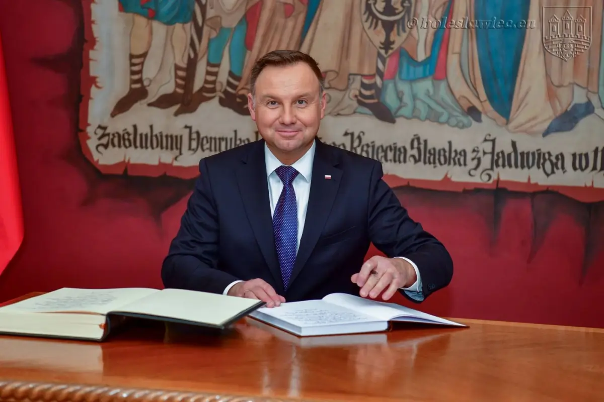 Andrzej Duda spotkał się w ratuszu z lokalnymi politykami