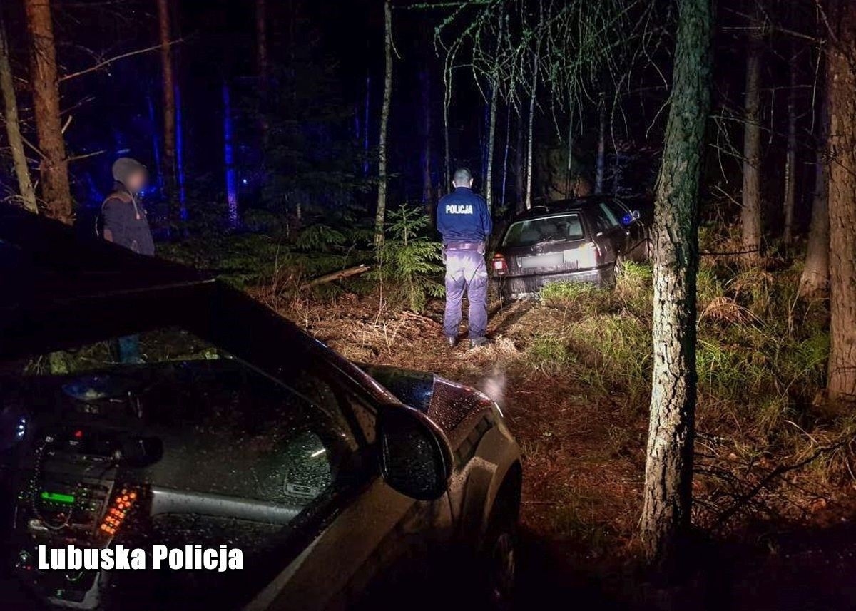 Naćpany złodziej paliwa uciekał przed policją. Padły strzały