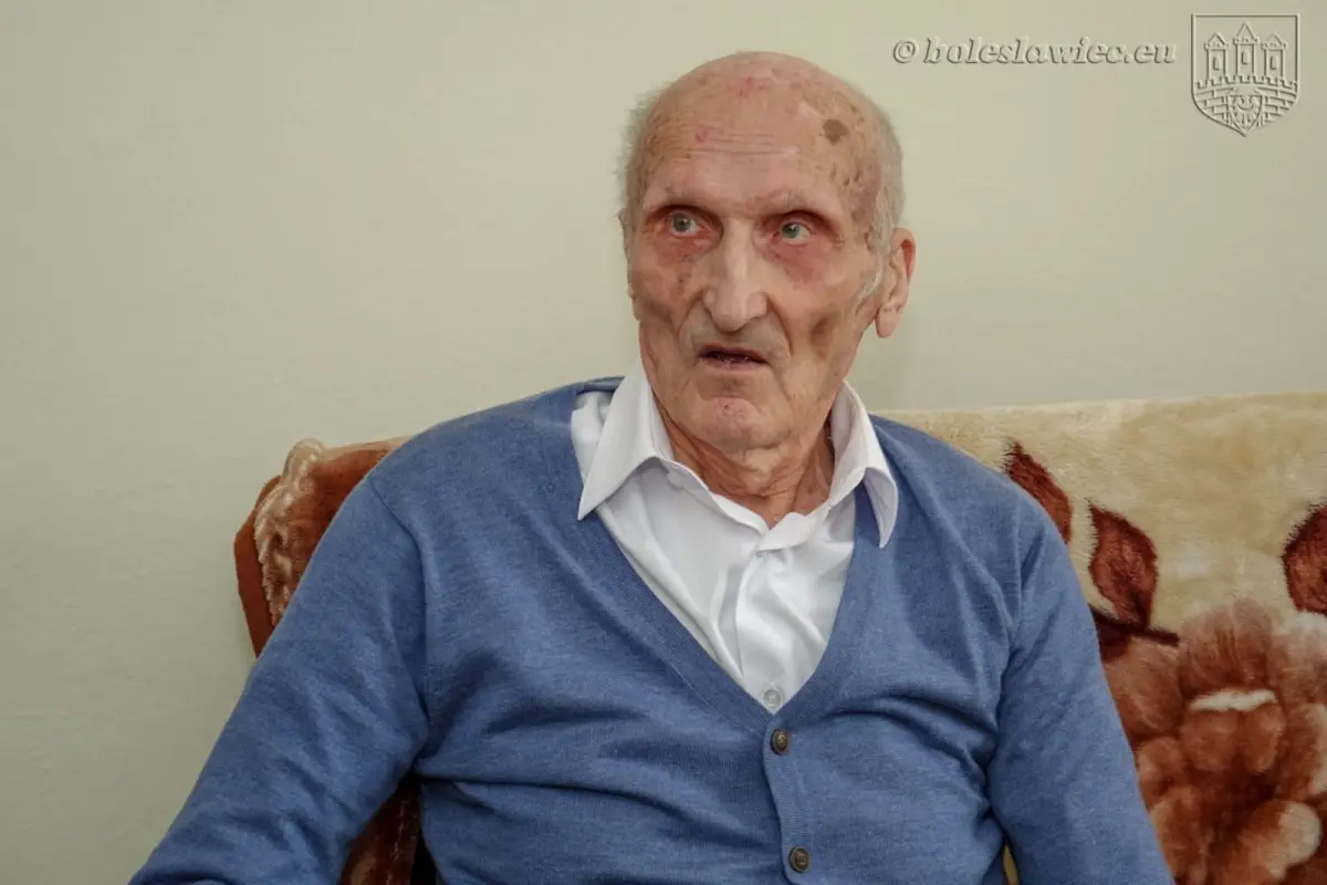 Bolesławianin Piotr Łabecki świętuje swoje setne urodziny