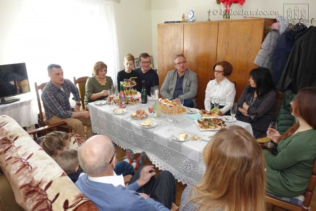 Bolesławianin Piotr Łabecki świętuje swoje setne urodziny
