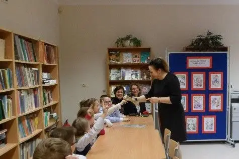Spotkanie z klasą trzecią w  Szkole Podstawowej nr 5