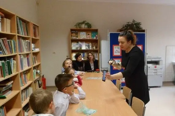 Spotkanie z klasą trzecią w  Szkole Podstawowej nr 5