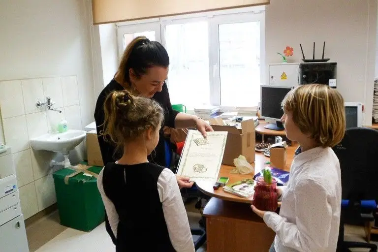 Spotkanie z klasą trzecią w  Szkole Podstawowej nr 5
