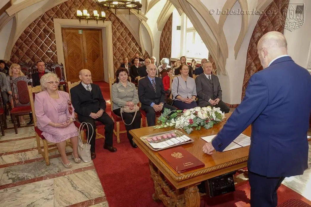 Trzy bolesławieckie pary świętowały jubileusz małżeństwa