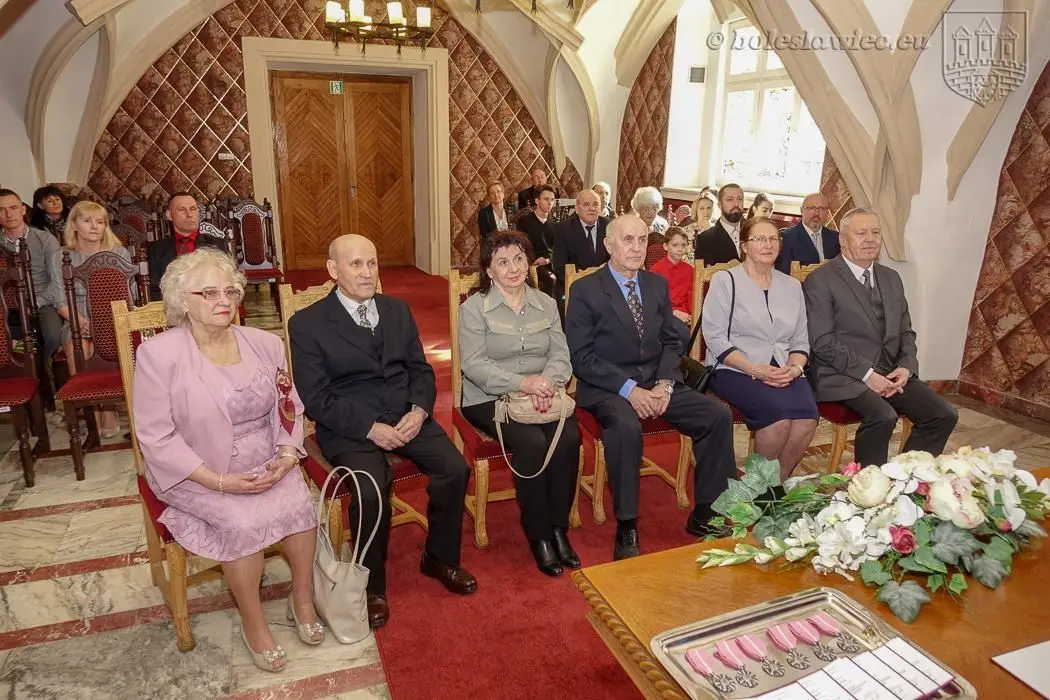 Trzy bolesławieckie pary świętowały jubileusz małżeństwa